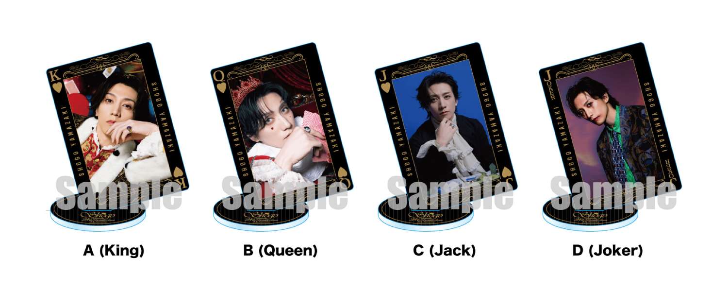 カード型アクリルスタンド